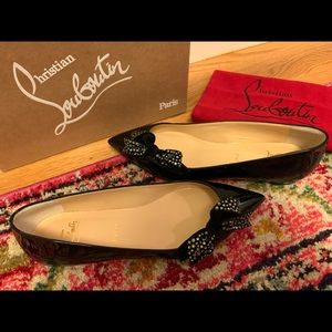 Christian Louboutin Madame Menule Patent Flats